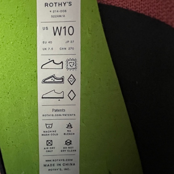 {Rothy’s} Brand New The High Point Block Heel - Picture 16 of 16